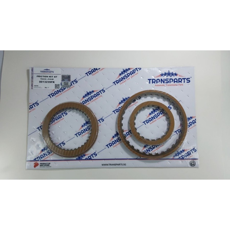 KAMPAS KOPLING VW POLO SKODA FABIA AUTOMATIC FRICTION KIT JF404 0013239FK