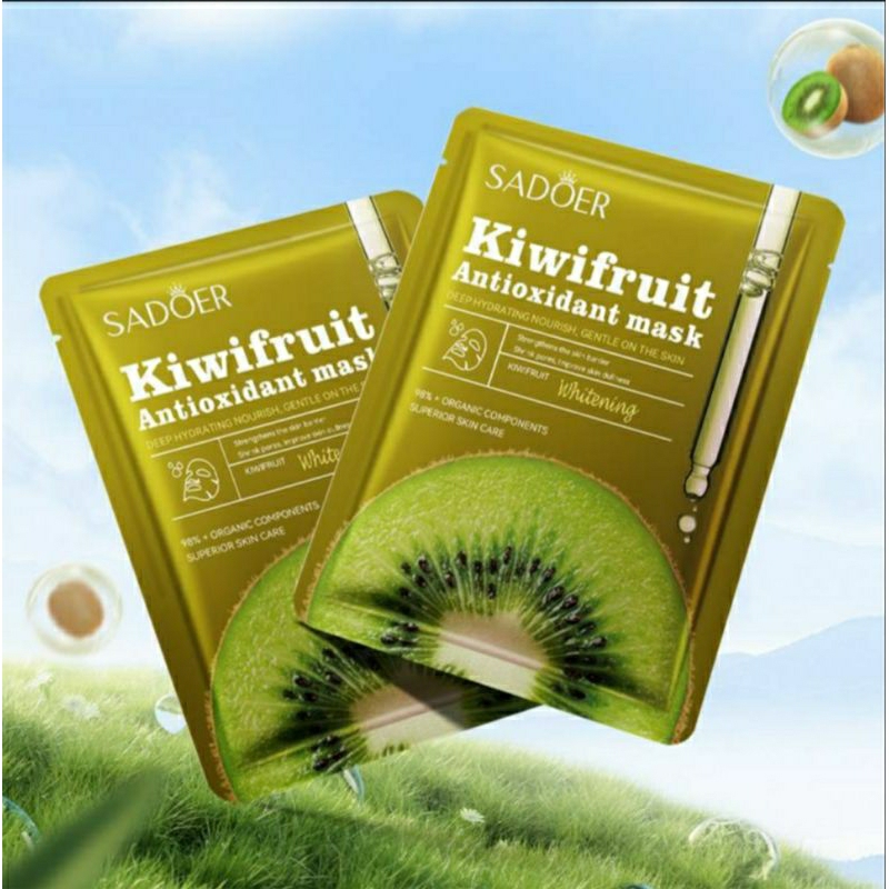 SADOER Sheet Mask Plant Series Masker Wajah Original
