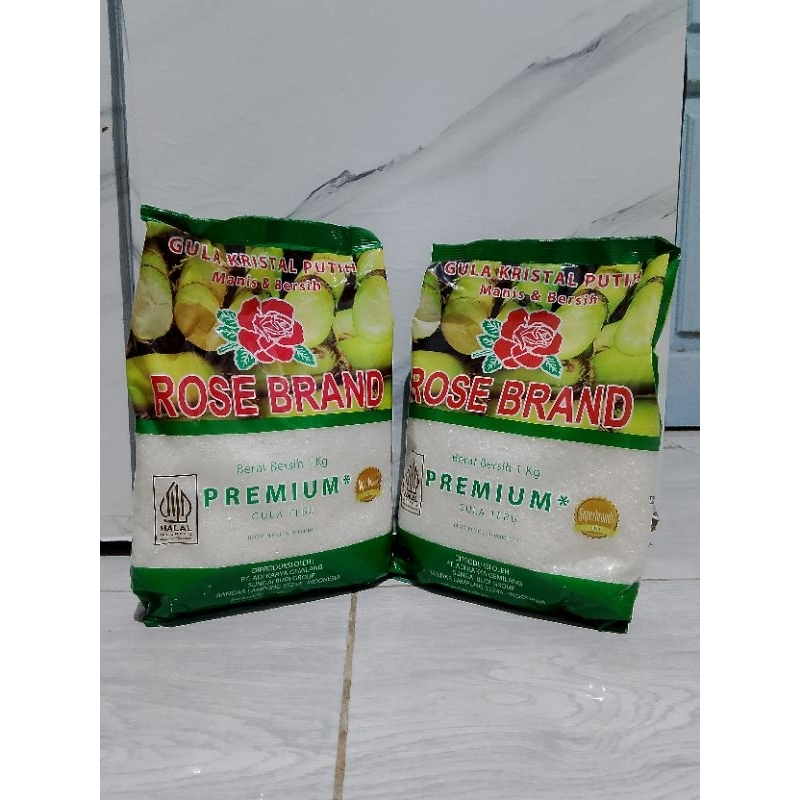 

Rose Brand gula pasir 1 kg, gula pasir murah Rose brand