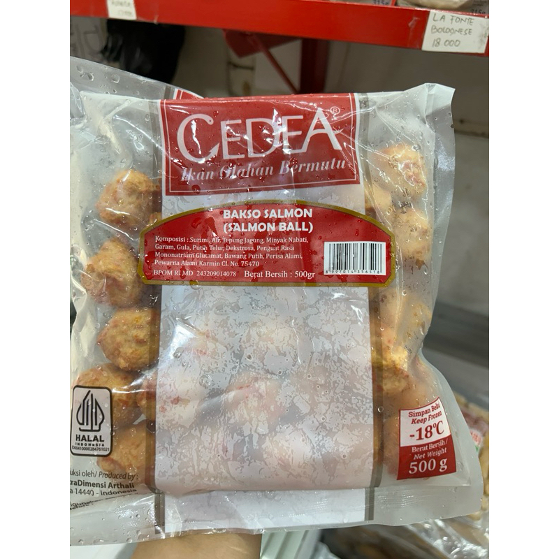 

CEDEA BAKSO SALMON 500 GR