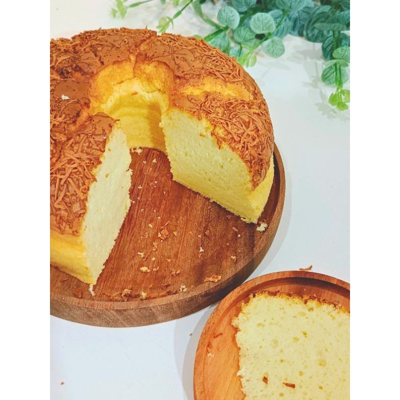 

Cheese Chiffon Cake Besar (diameter 22 cm)