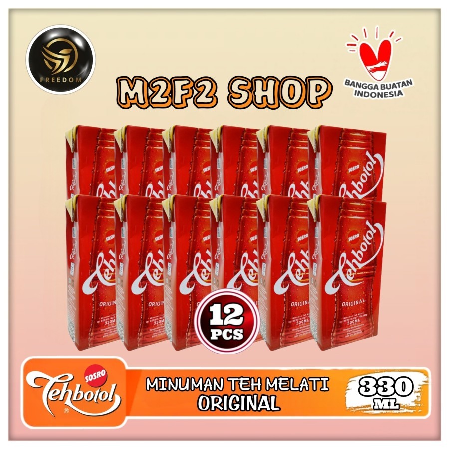 

Teh Botol Sosro Kotak Original - 330 ml (Kemasan 12 Pcs)