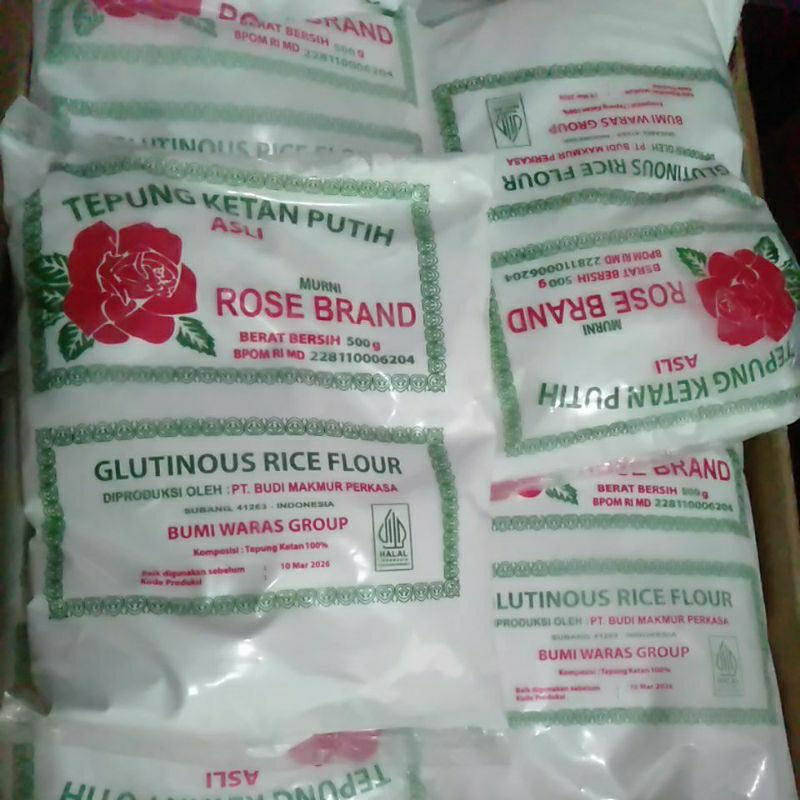 

tepung ketan rose brand