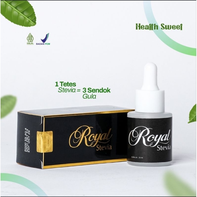 

Royal Stevia Tetes pemanis alami