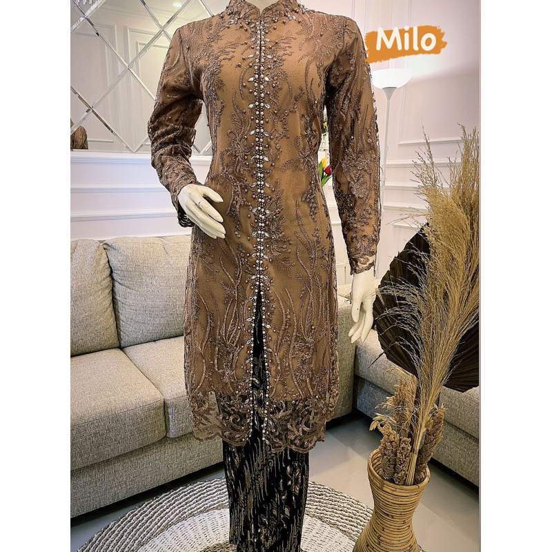 TUNIK TILE FULL PAYET / KEBAYA TUNIK TILE MEWAH / KEBAYA MODERN TERBARU