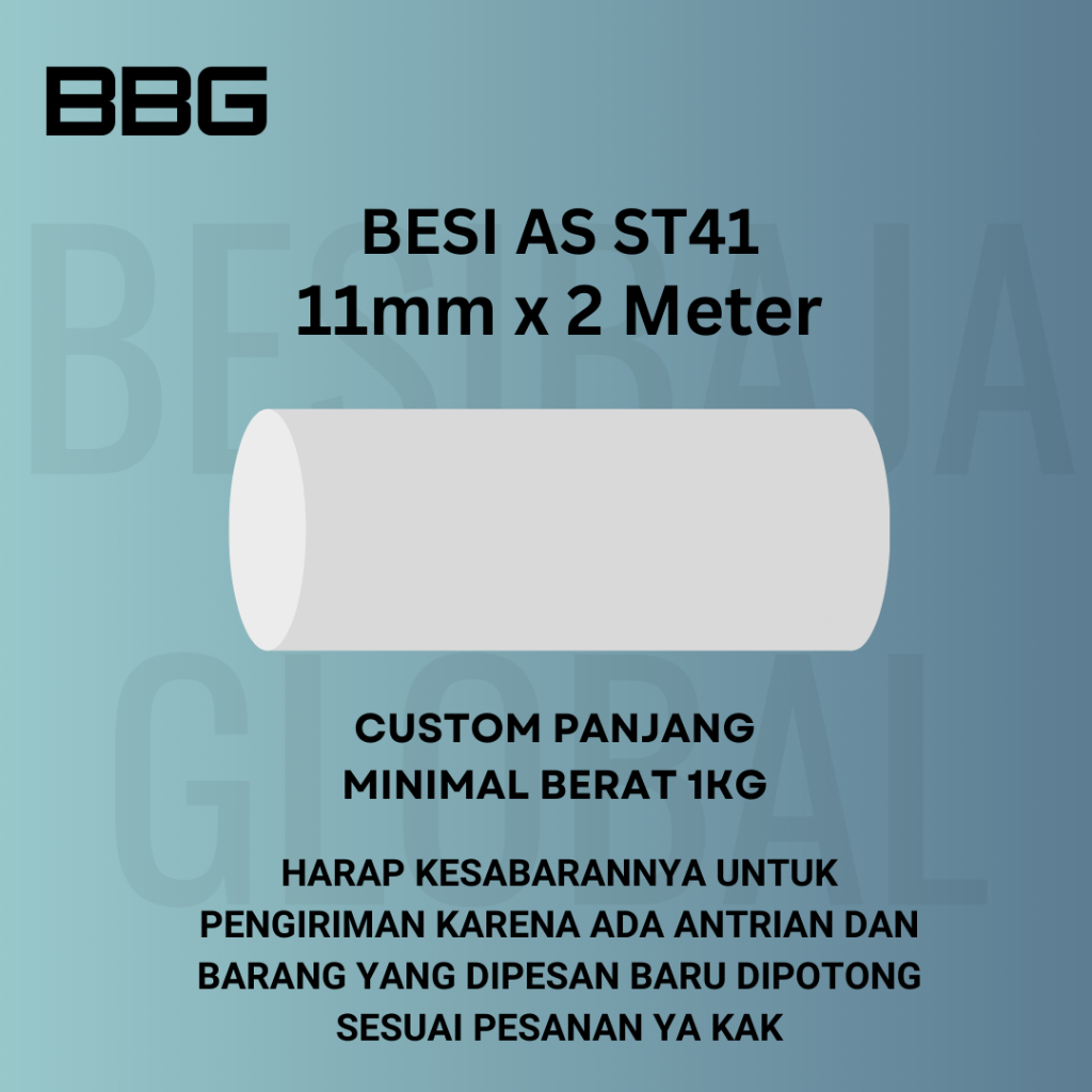 BESI AS ST41 DIAMETER 11mm x 2M