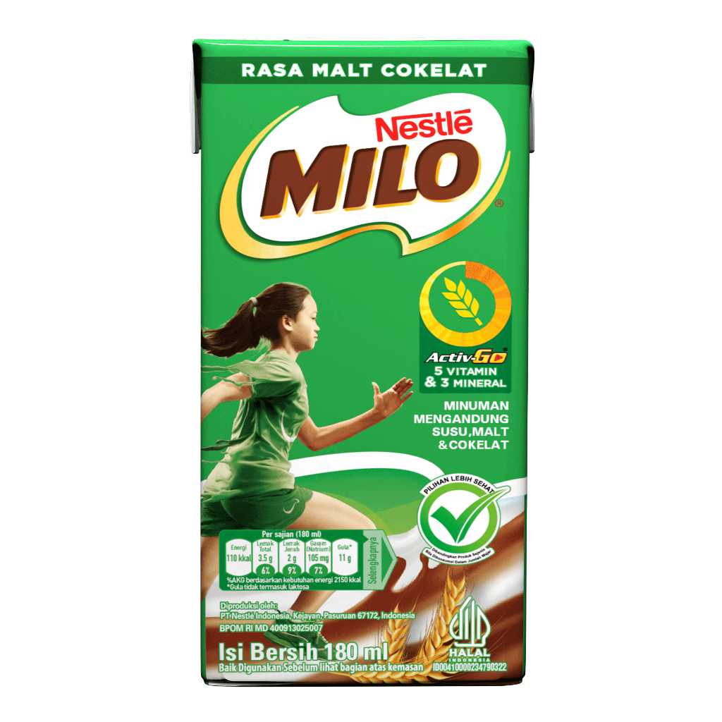 

Milo 180ml Dus