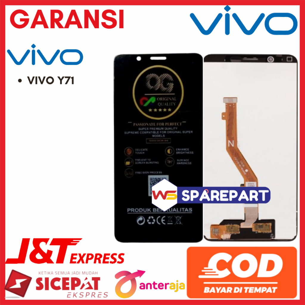 LCD VIVO Y71 / 1724 - ORIGINAL FULLSET