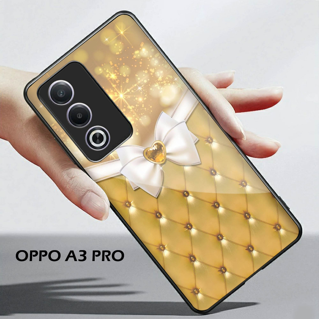 Softcase Kaca OPPO A3 PRO - casing handphone - OPPO A3 PRO [S77]