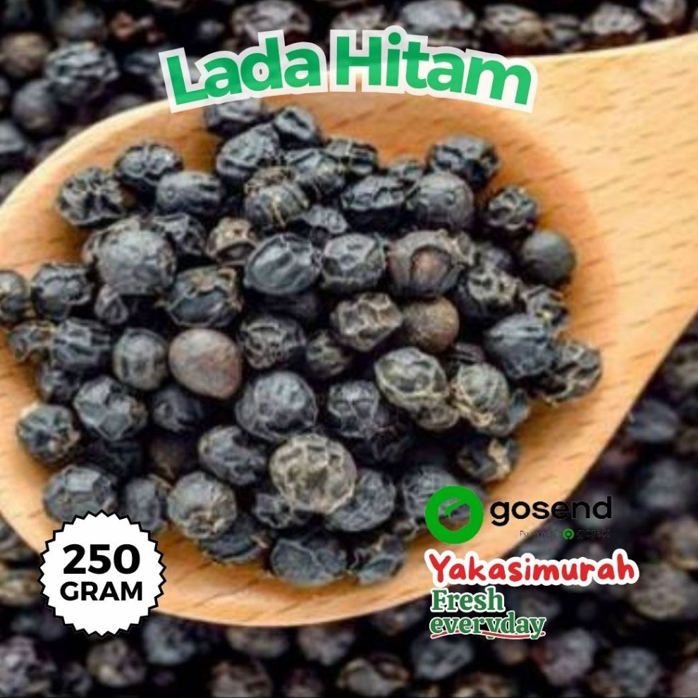 

Lada Hitam Ori / Lada Hitam Super 250 gram