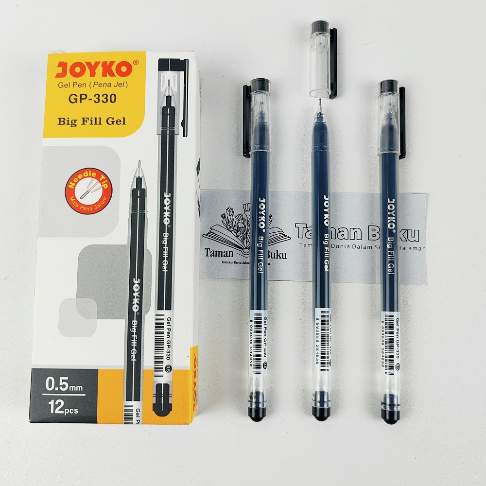 

Pulpen Joyko Big Fill Gel Pena Gel Ballpoint GP-330 Satuan