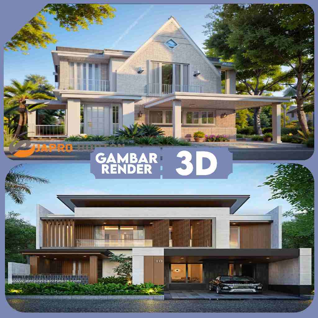 

Paket Deain Gambar 3D 2D Render Arsitektur High Resolution HD Lengkap Termurah