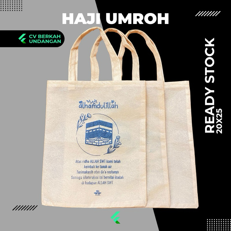 

TAS GOODIEBAG OLEH OLEH HAJI UMROH TERLARIS READY STOK SIAP KIRIM