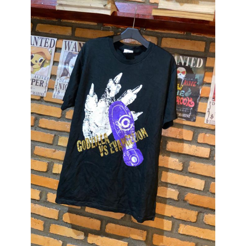 tshirt Godzilla vs Evangelion