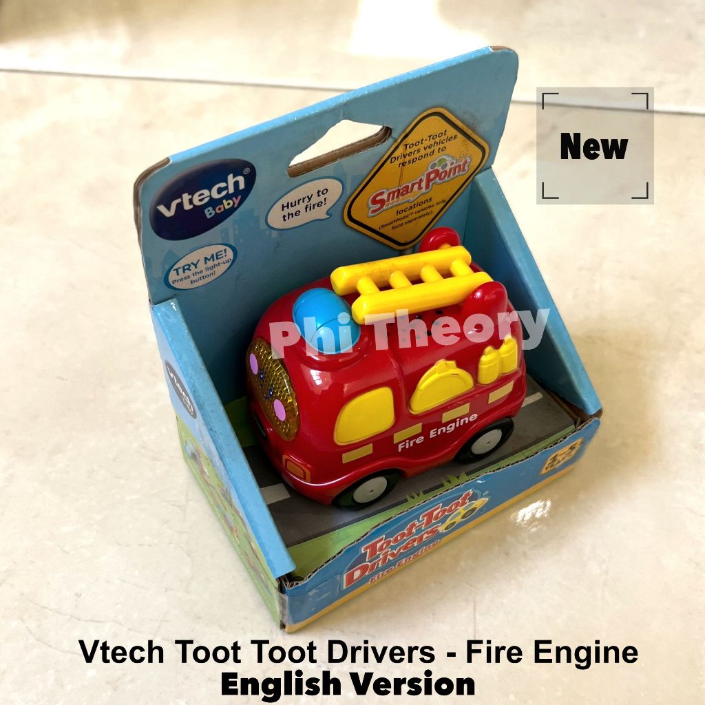 Vtech Toot Toot Drivers - Fire Engine (English) / Mainan Damkar Elektrik