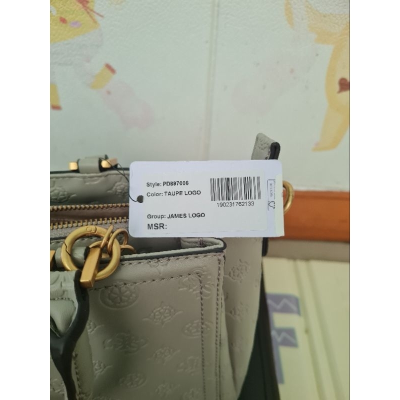 PRELOVED GUESS JAMES GIRLFRIEND STACHEL BAG