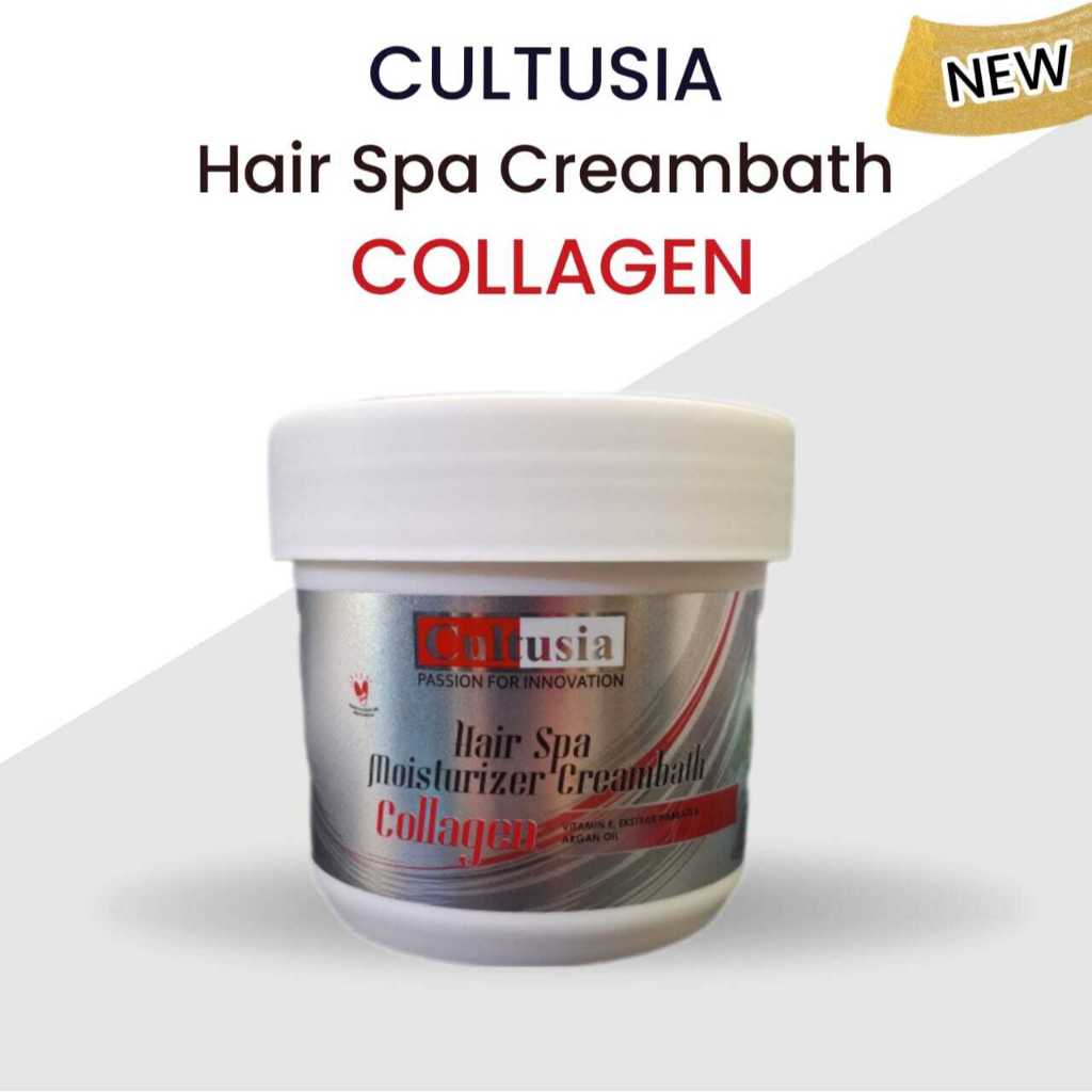 BEAUTY - CULTUSIA HAIR SPA CREAMBATH COLLAGEN 500ML - HAIR SPA COLLAGEN CULTUSIA