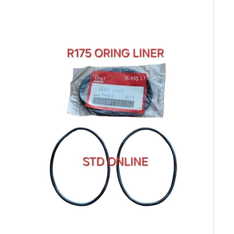 R175 ORING LINER KARET BORING DIESEL DONG FENG
