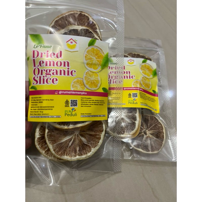 

Dried Lemon Organic Slice Lemon kering slice