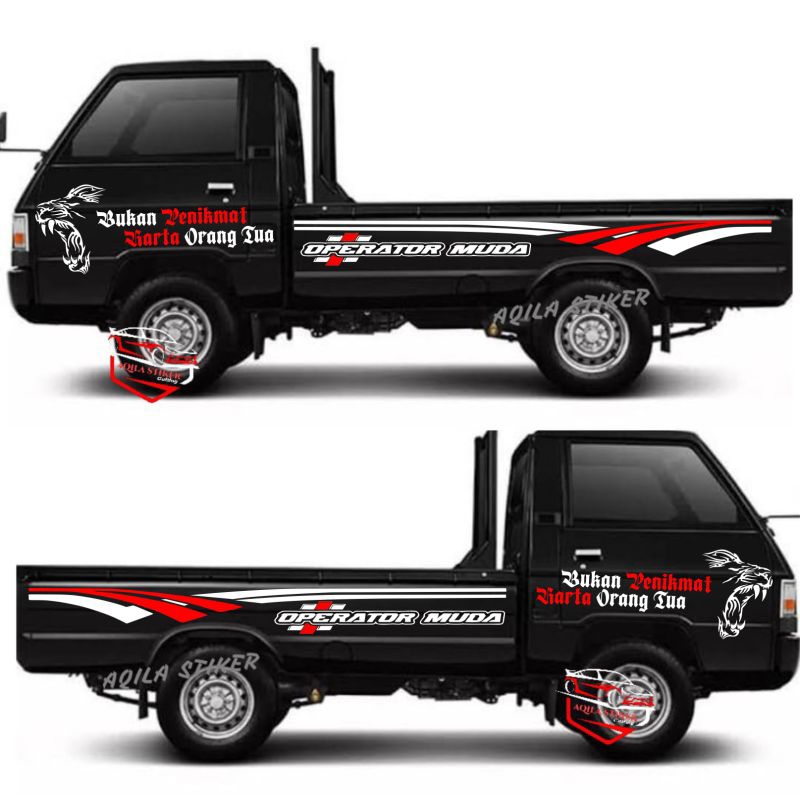 Stiker Mobil L300 Stiker New Terbaru Simple Aksesoris Car