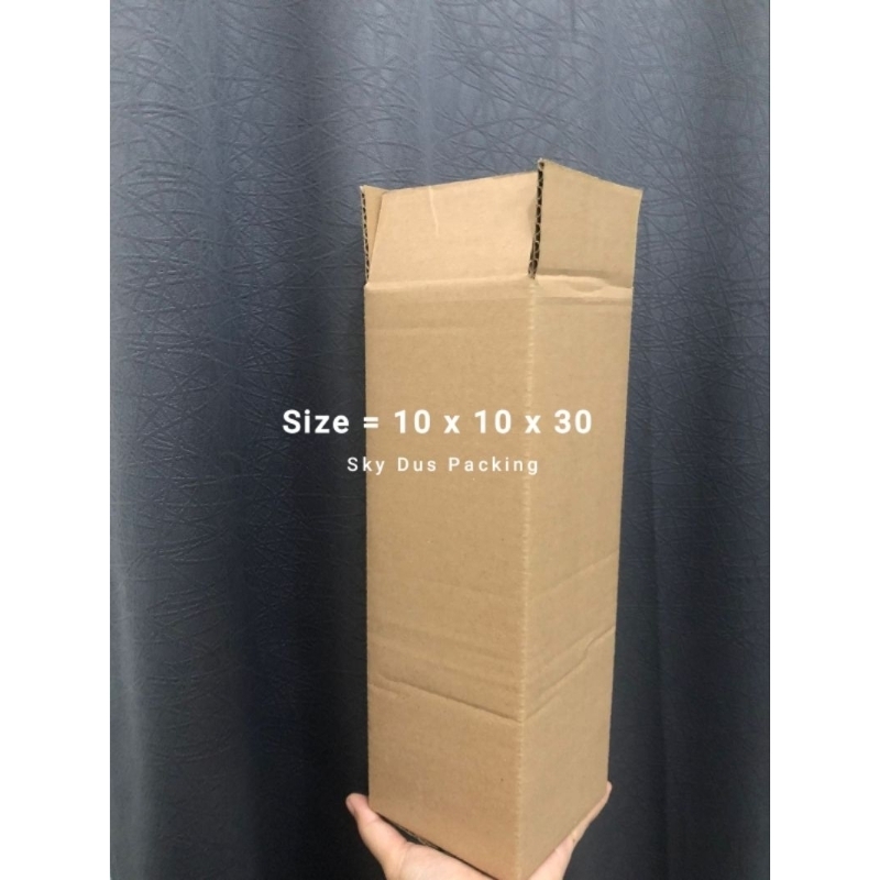 

Kardus Packaging (10 pcs) 10 x 10 x 30