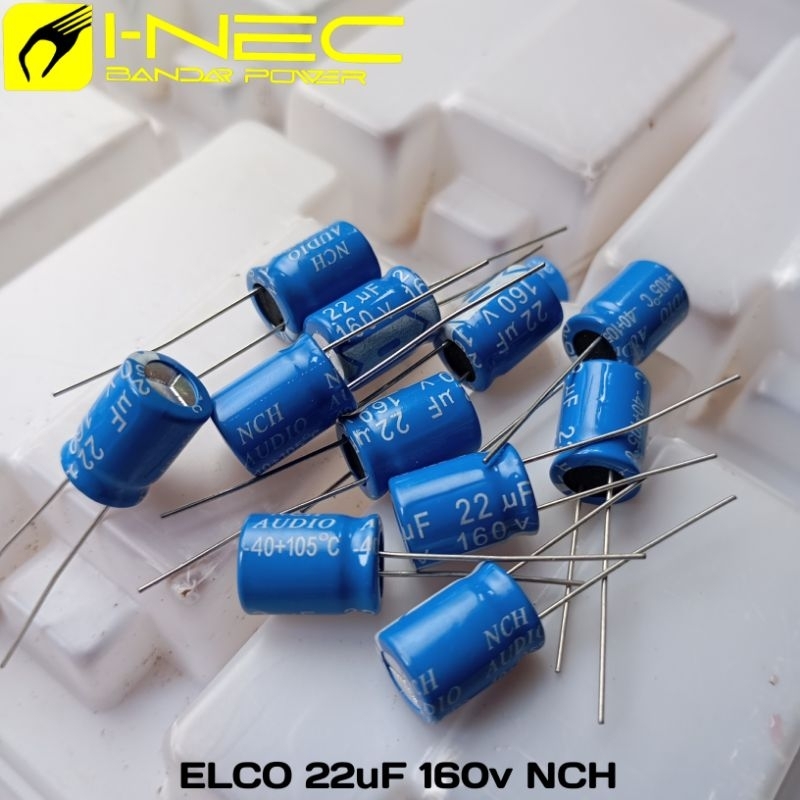 Elco 22uf 160v Original NCH