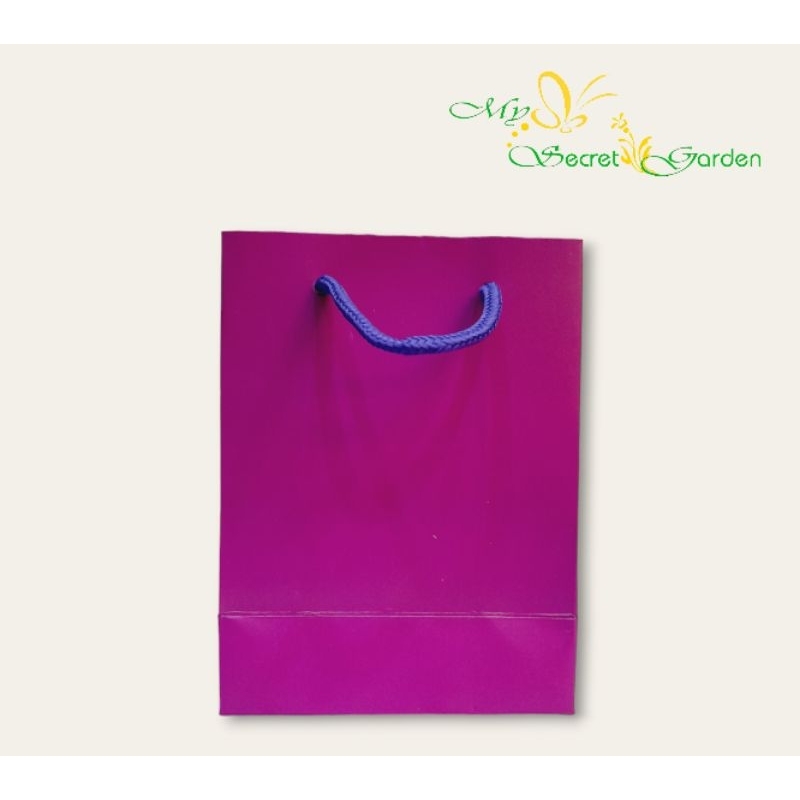 

Paperbag Mini Polos Warna || 2403