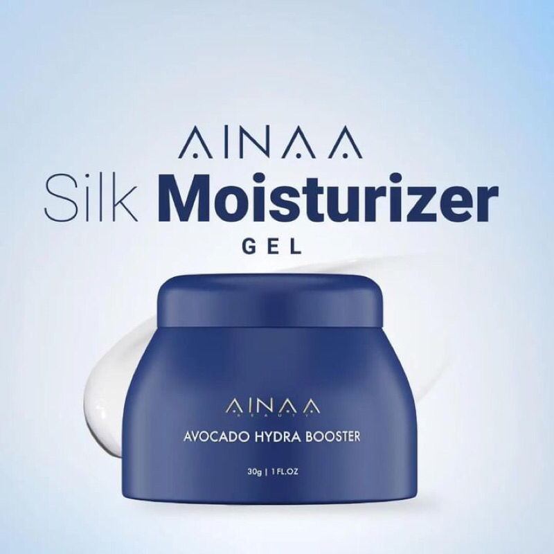 AINAA Silk Moisturizer Gel / MOISTURIZER(Avocado Hydra Booster) / Ainaa Beauty Malaysia / Ainaabeaut