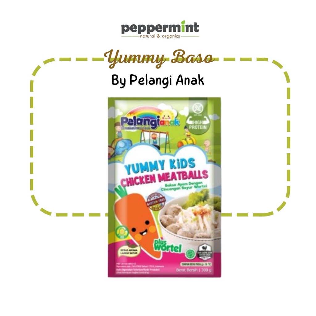 

Pelangi Anak Yummy Kids MPASI / Olahan Ayam Salmon Gluten Free
