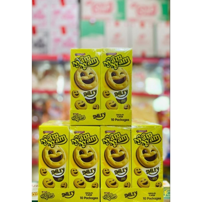 

NYAM NYAM SMILEY CHOCO KEMASAN 45G | aeriyusfina