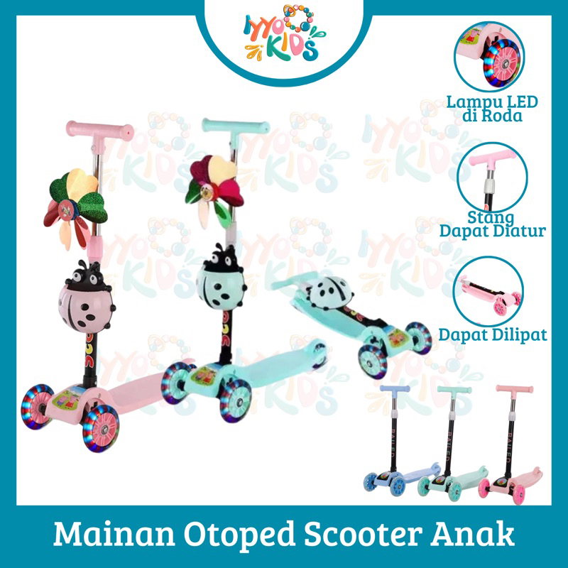 IYYO KIDS | MA01 Skuter Kumbang Anak M95 Mainan Otopet Scooter Anak Otoped Kumbang Sepeda Main Anak