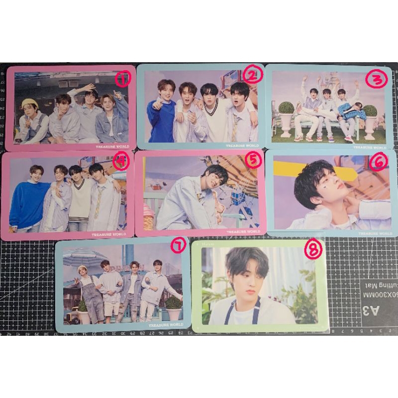 postcard treasure world blooming unit haruto