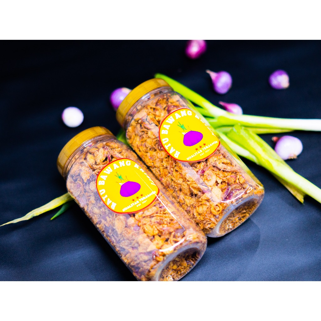 

BAWANG GORENG KRISPI 2 BOTOL ASLI BAWANG BREBES