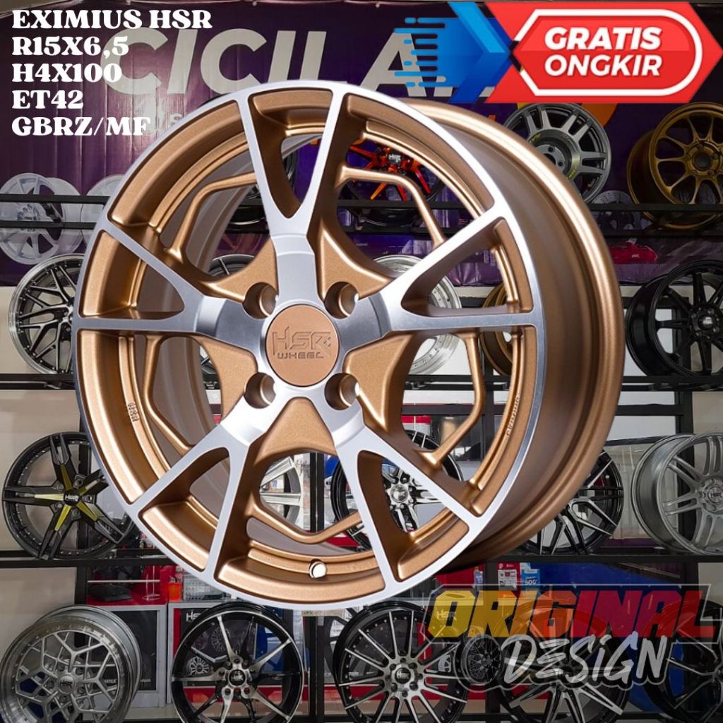 Velg Mobil CALYA , SIGRA , SOLUNA , BALENO , HSR EXIMIUS RING 15 R15