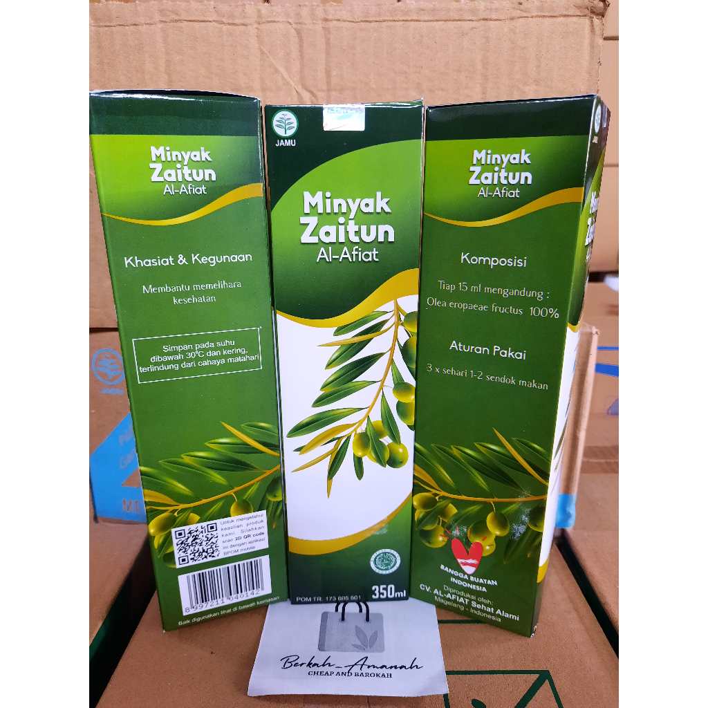 

Minyak Zaitun Al Afiat 350ml - Zaitun Oil Extra Virgin Olive Oil ( Minyak Zaitun Murni )