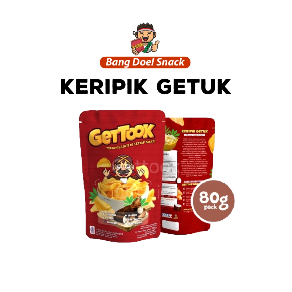 

Gettok - Keripik Getuk Singkong 80g