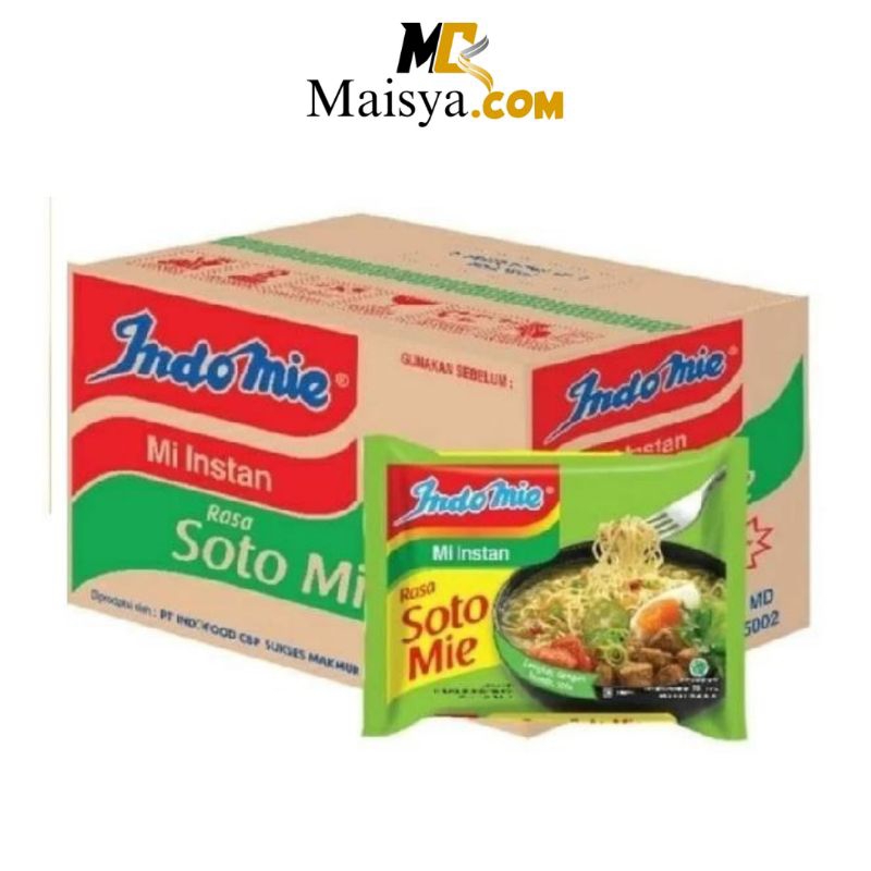 

INDOMIE MIE INSTANT RASA SOTO 70G (1DUS)