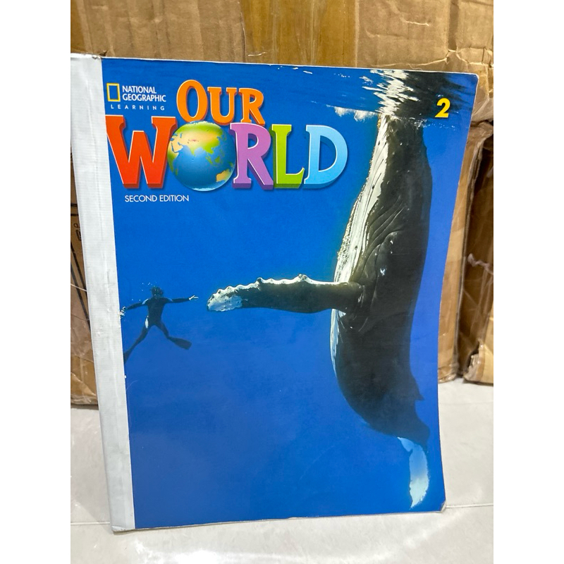 BEKAS National Geographic Our World 2nd Edition Starter 2 SB WB student book workbook 3