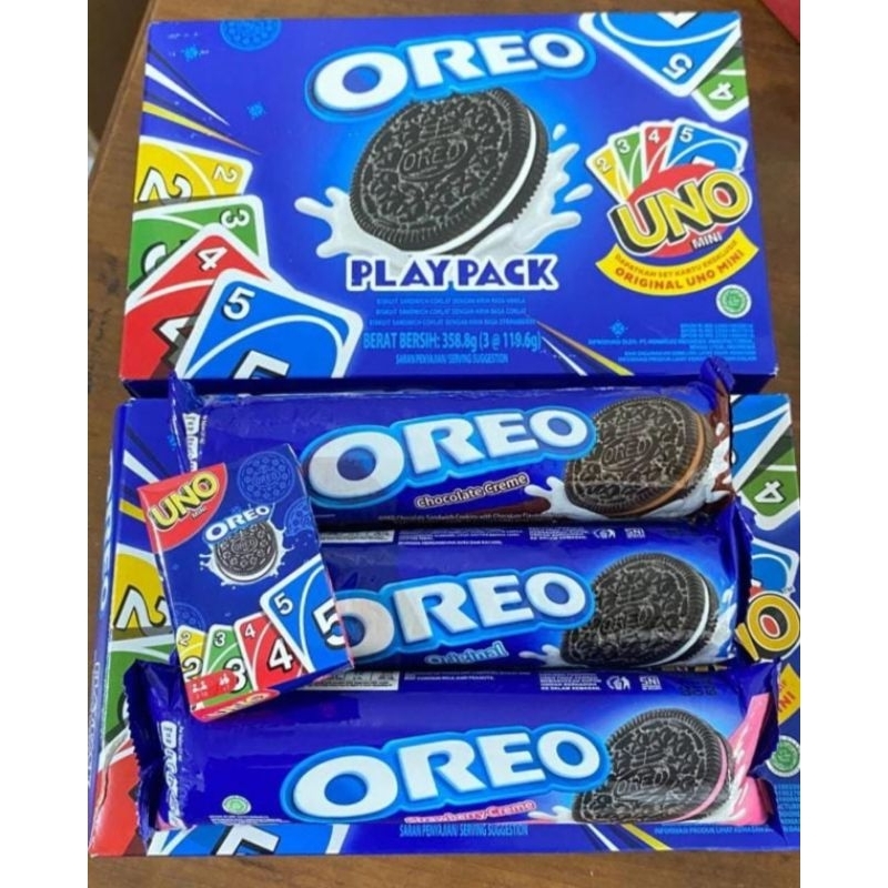 

OREO PLAYPACK (free UNOmini) 358.8g