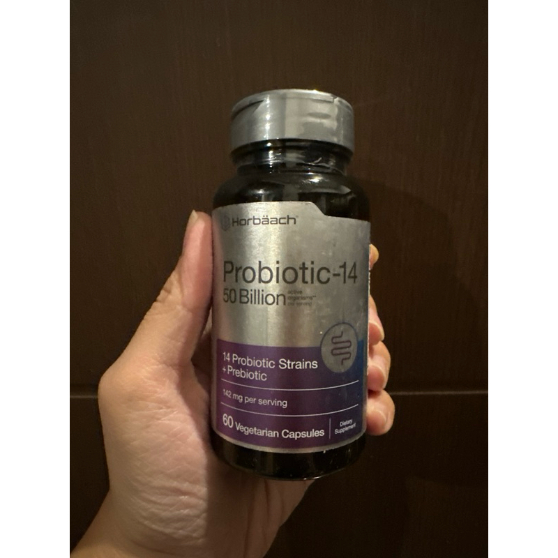 horbaach probiotic 14 50 billion 60 caps