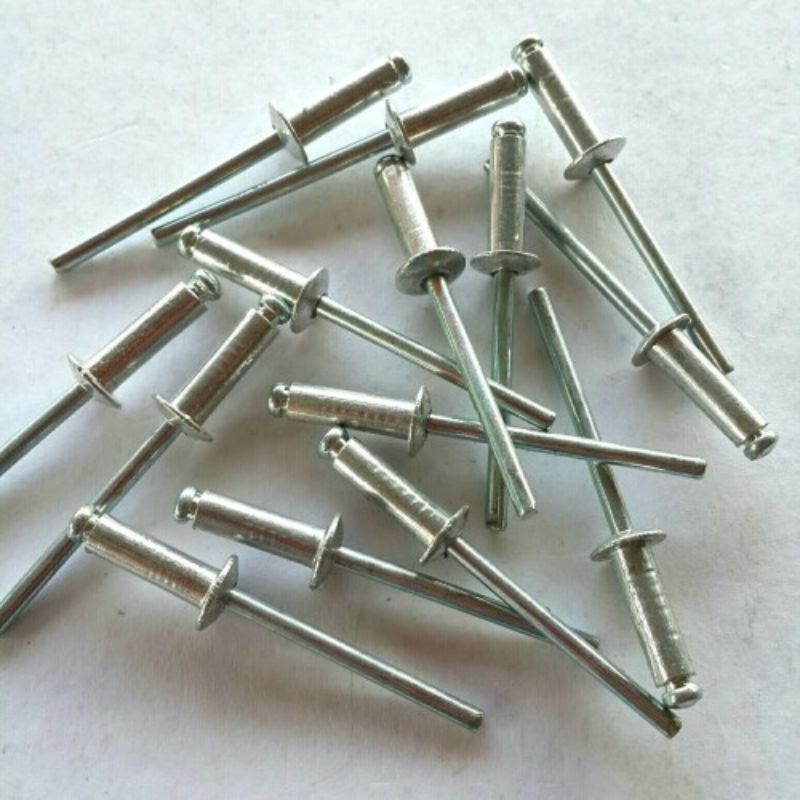 10 PCS RIVET PAKU RIVER RIPET RIFET SEKRUP RIVET PAKU KELING KONTRUKSI