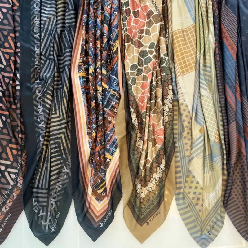 NEW MOTIF JOURNEY SCARVES/ SERI 12 MOTIF JOURNEY SCARVES