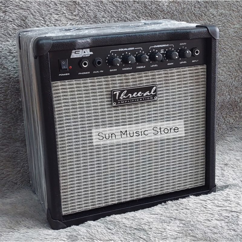 Amplifier Gitar Original Threeal (G-15) 8 Inch 15 Watt (Black) - Ampli Gitar Akustik Original - Ampl