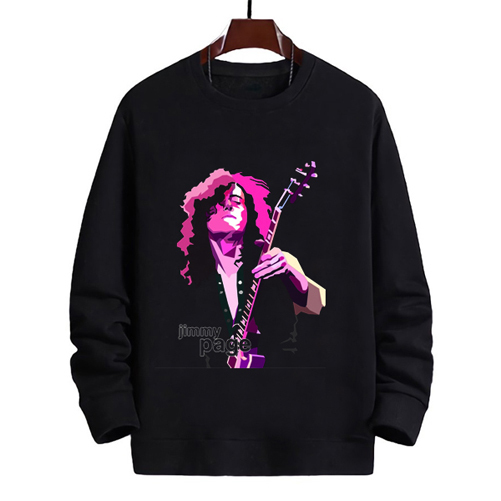 Sweater Jimmy Page Crewneck Bahan Cotton Fleece | Ready Stock | Siap Kirim | Langsung Order Aja