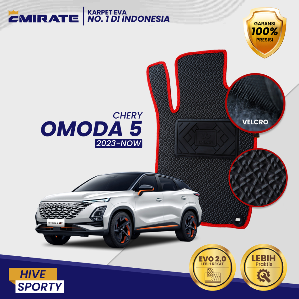 Karpet Mobil Hive Sporty EVA PREMIUM CheryOmoda5