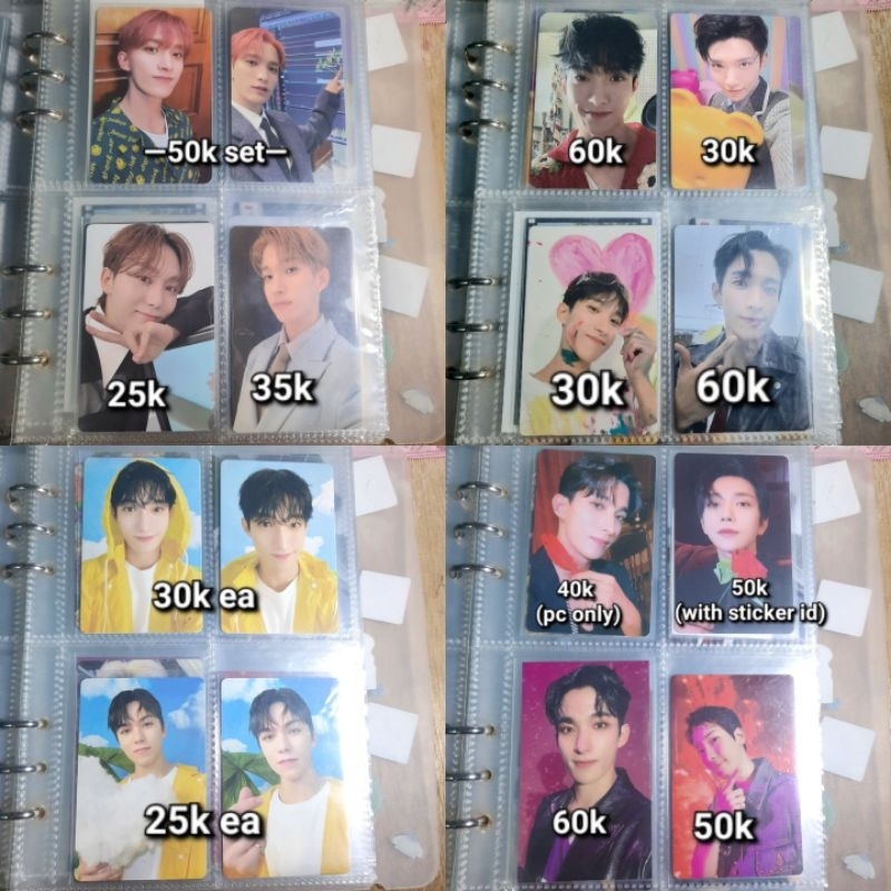 photocard pc official scoups seungcheol jeonghan joshua jun hoshi wonwoo woozi the8 minghao mingyu d