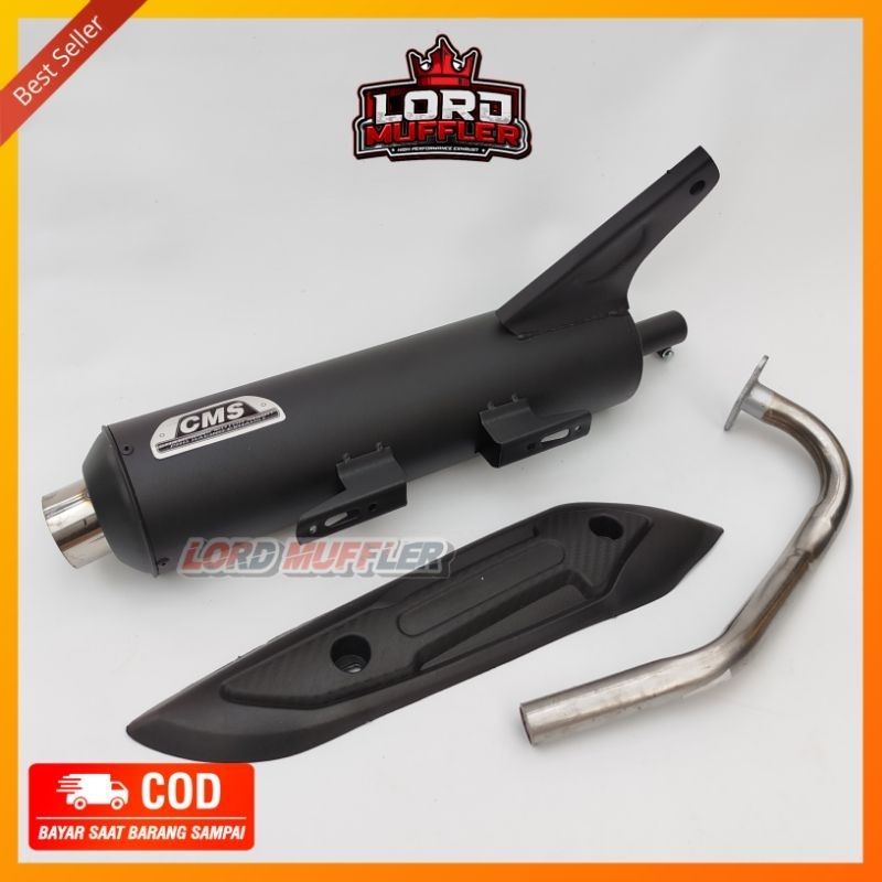 knalpot standar racing COPY CMS pnp nmax/pcx/aerox/adv/beat/Scoopy/Mio/vario/X-Ride/genio/lexi/freeg