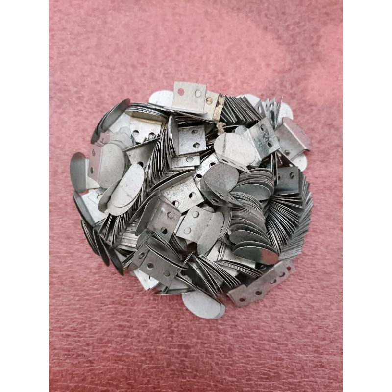 Klem Kaca Cermin Klem Penjepit Kaca L&Z (500)pcs tebal 0,5mm