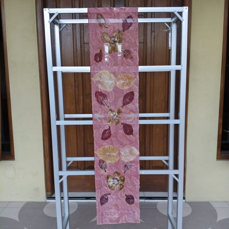 Ecoprint Neckscarf Sutra