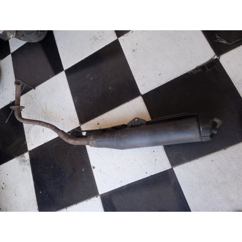 Knalpot Yamaha MX king 150 original